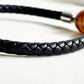 Benefactor Dzi Bead w/ Leather Bangle