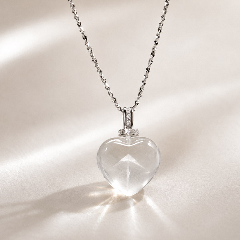White Phantom Quartz Pendant