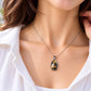 Rutilated Phantom Quartz Pendant