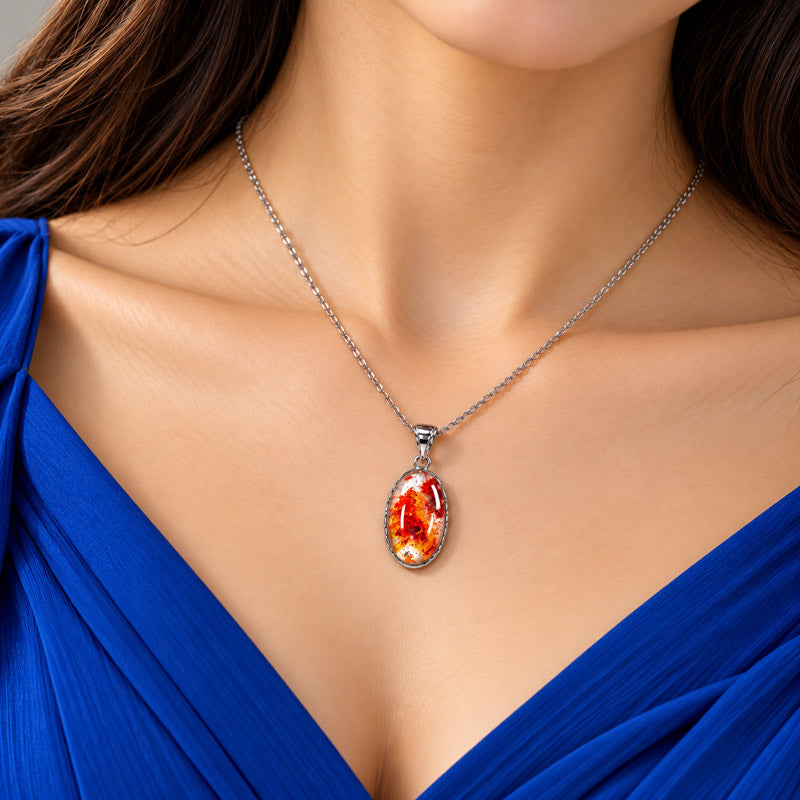 Hematoid Quartz Pendant