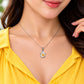 Cutie Love Fox Yellow Rabbit Fur Quartz