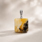 Oreo Amber Pendant