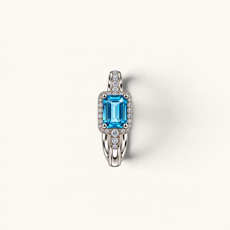 Blue Topaz Ring