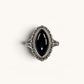 Black Agate Ring