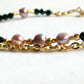 Epidote w/ Freshwater Pearl Anklet