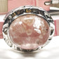 Pink Mica Quartz Leather Bracelet