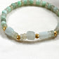Icy & Green Jadeite Jade Bracelet