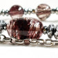 Red Copper Rutilated Quartz Charm w/ Red Copper Rutilated Quartz Bracelet