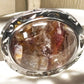 Hematoid Quartz Leather Bracelet