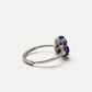 Amethyst Gourd Ring