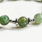 Green Crystal Charm + Green Lithium Mica w/ Hypersthene Bangle