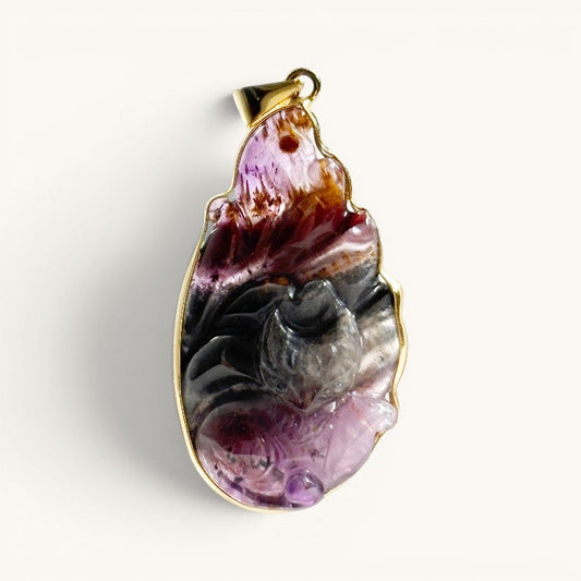 Auralite 23 Nine Tail Fox Pendant