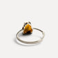 Golden Prehnite Gourd Ring