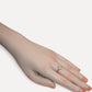 Golden Prehnite Gourd Ring