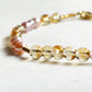 Citrine w/ Freshwater Pearl Anklet