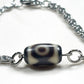 Lotus Three Eye Dzi Bead Bracelet