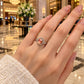 Yellow Rabbit Fur Quartz Ring