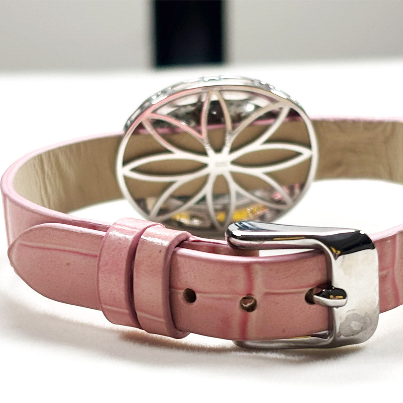 Sphene (Titanite) Leather Bracelet
