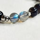 Letter H | Grey Moonstone & Iolite Bracelet