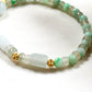 Icy & Green Jadeite Jade Bracelet
