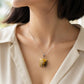 Oreo Amber Pendant