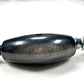 Double Silver Obsidian Charm w/  Grey Moonstone Bracelet