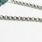 Green Phantom Quartz Charm + Green Kyanite w/ Moonstone Bracelet