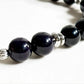Letter Y | Purpurite & Black Tourmaline Bracelet