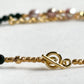 Epidote w/ Freshwater Pearl Anklet