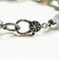 Snowflake Phantom Charm + Grey Rutilated Quartz w/ Grey Moonstone Bangle