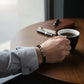 Letter I | Eye Auralite & Blue Tiger Eye Bracelet