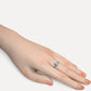 Aquamarine Gourd Ring