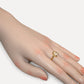 Clear Quartz Gourd Ring