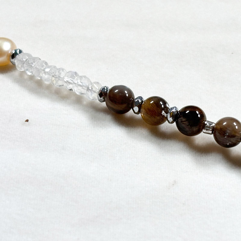 Golden Moonlight Elegance Necklace