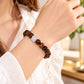 Moonstone Charm w/ Medicine Amber Bracelet