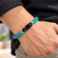 Auspicious Dragon Dzi Bead w/ Amazonite Bracelet