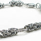 Black & White Dzi Bead Bracelet