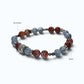 Letter K | Red Auralite  & Kyanite Bracelet