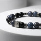 Letter D | Pietersite & Blue Tiger Eye Bracelet