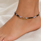 Epidote w/ Freshwater Pearl Anklet