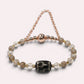 Nectar Dzi Bead w/ Blackgold Super Seven Quartz Bangle