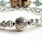 Wujie Boundless Dzi Bead w/ Green Kyanite Bangle