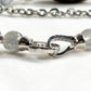 Horse Tooth Dzi Bead +  Grey Moonstone w/ Akoya Pearl Bangle