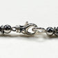 Black Sunstone w/ Devil Blue Aquamarine Dual -Loop Bracelet