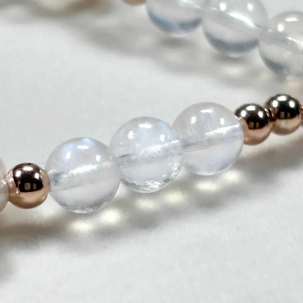 Freshwater Pearl w/ Moonstone Bracelet