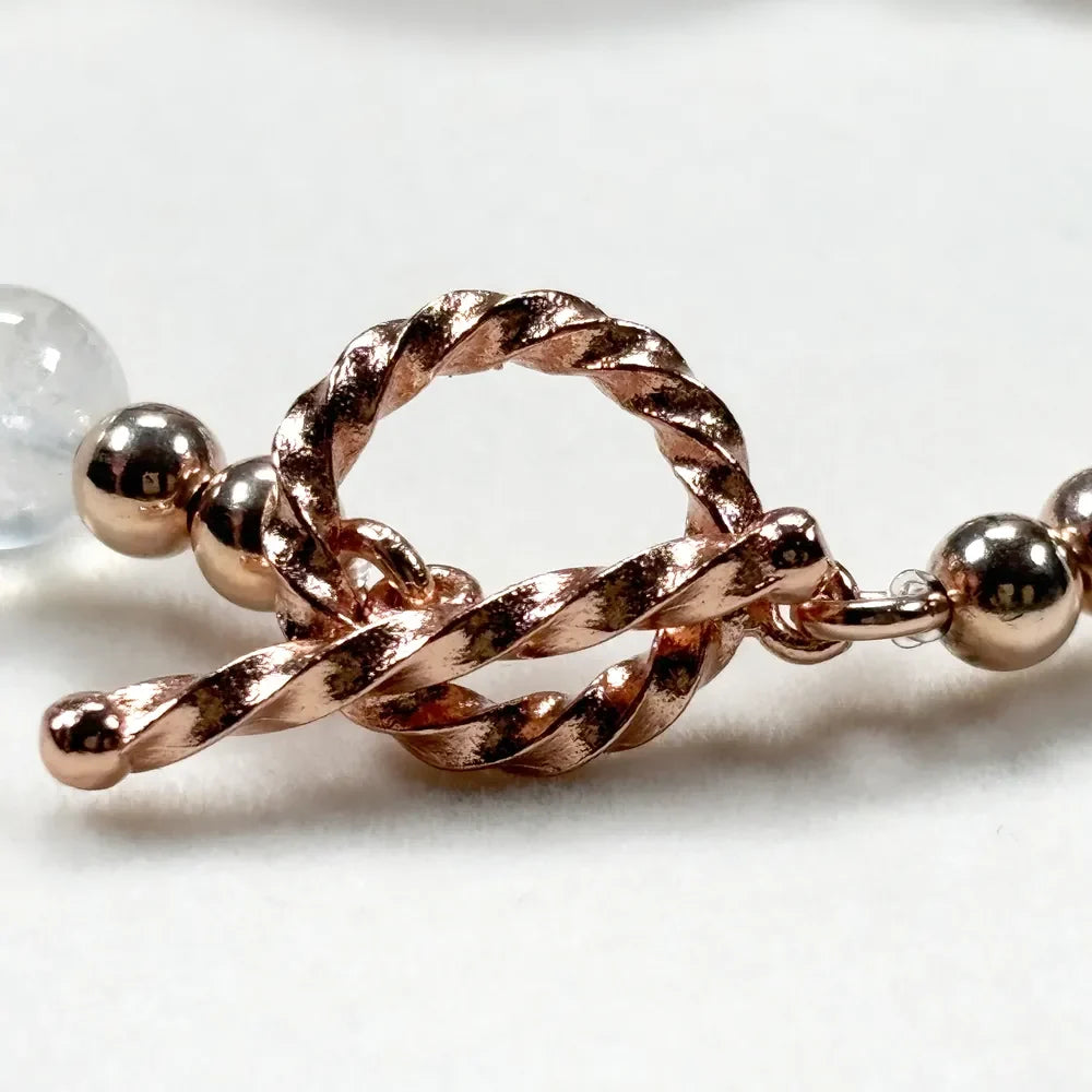 Freshwater Pearl w/ Moonstone Bracelet