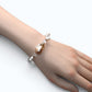 Freshwater Pearl w/ Moonstone Bracelet