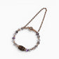 Lotus Three Eye Dzi Bead w/ Super Seven Quartz Bangle