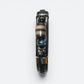 Striped Dzi Bead w/ Leather Bangle