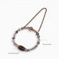 Lotus Three Eye Dzi Bead w/ Super Seven Quartz Bangle